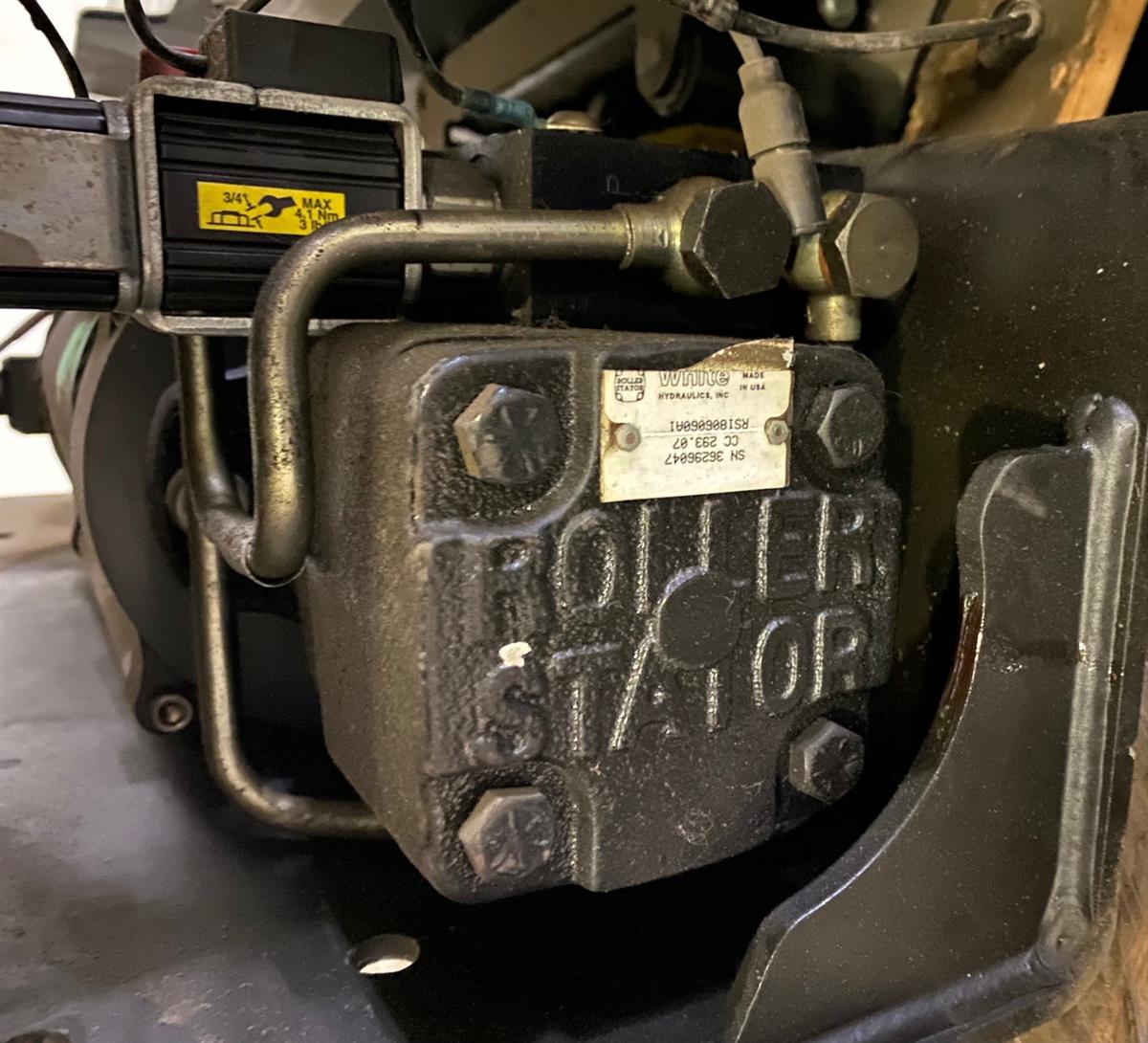 Mile Marker Hydraulic Front Winch 10,500 Lb. Capacity HMMWV